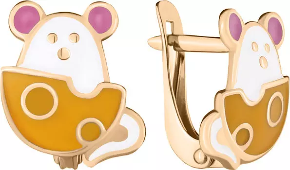 Серьги Aquamarine 33468-S-g-a