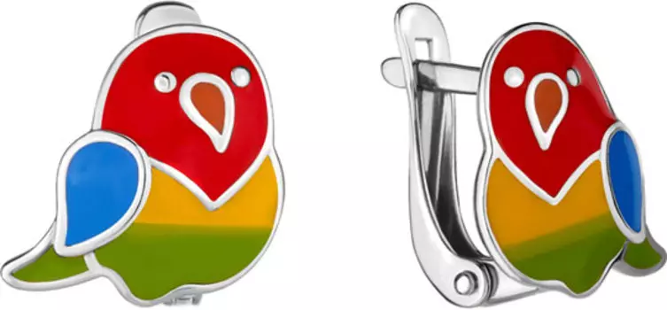 Серьги Aquamarine 33469-S-a