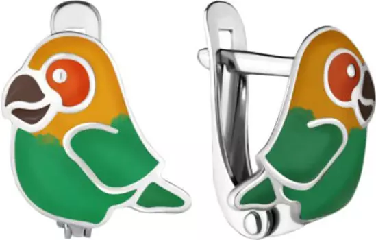 Серьги Aquamarine 33470-S-a