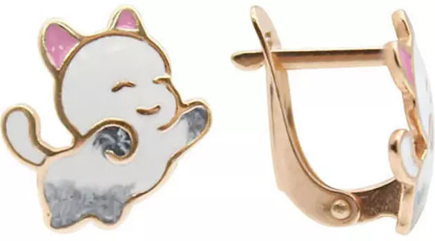 Серьги Aquamarine 33471-S-g-a