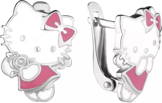 Серьги Aquamarine 33474-S-a