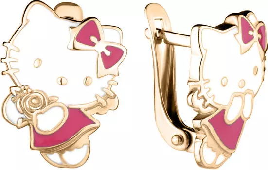 Серьги Aquamarine 33474-S-g-a