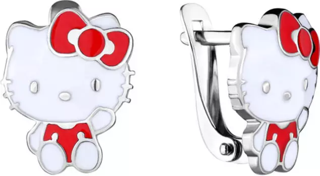 Серьги Aquamarine 33475-S-a