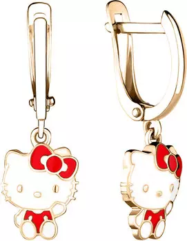 Серьги Aquamarine 33476-S-g-a