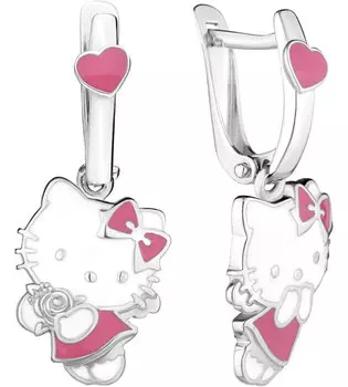 Серьги Aquamarine 33477-S-a