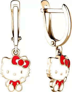 Серьги Aquamarine 33581-G-a