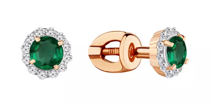 Серьги Aquamarine 42884G-S-g-a