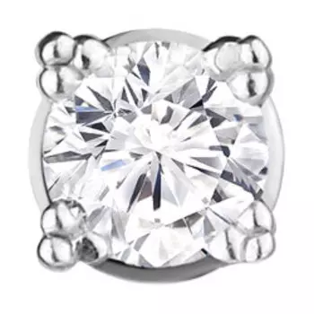 Серьги Aquamarine 43510-S-a