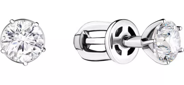 Серьги Aquamarine 43643-S-a