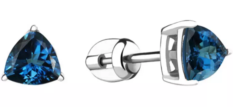 Серьги Aquamarine 4390108-S-a