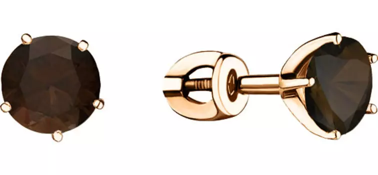 Серьги Aquamarine 4403901-S-g-a