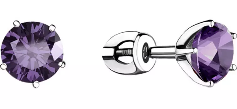 Серьги Aquamarine 4403904-S-a