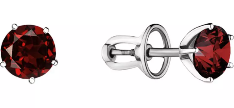 Серьги Aquamarine 4404003-S-a