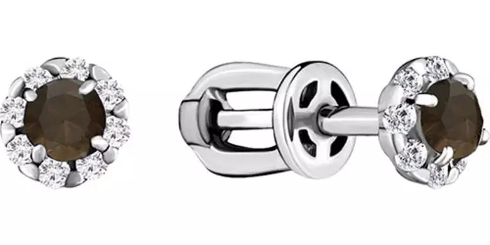 Серьги Aquamarine 4407501A-S-a