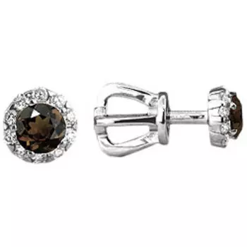 Серьги Aquamarine 4408501A-S-a