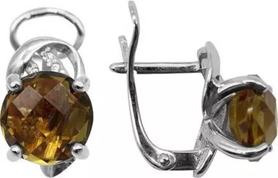 Серьги Aquamarine 4421419A-S-a