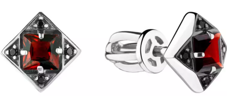 Серьги Aquamarine 4486503CH-S-a