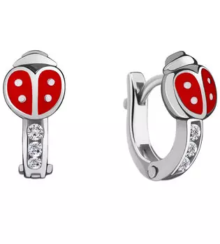 Серьги Aquamarine 45871A-S-a