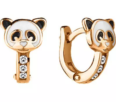 Серьги Aquamarine 45874A-S-g-a