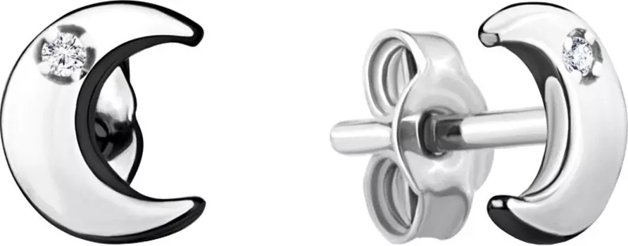 Серьги Aquamarine 46594A-S-a