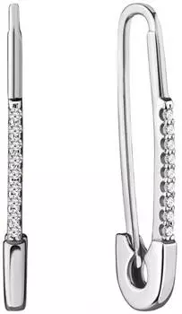 Серьги Aquamarine 48104A-S-a