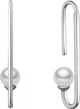 Серьги Aquamarine 48105-S-a