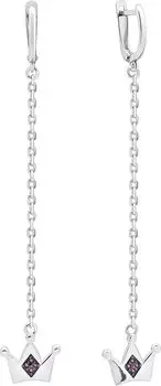 Серьги Aquamarine 48398VCH-S-a