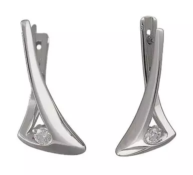 Серьги Арт-Модерн 020161-B