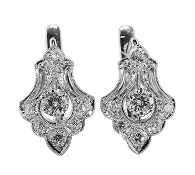 Серьги Арт-Модерн 02035-B