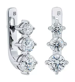 Серьги Арт-Модерн 020519-B