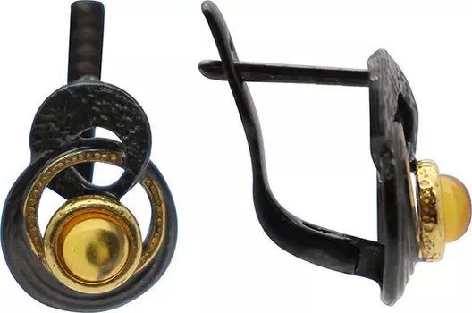 Серьги Балтийское золото 72161075-bz