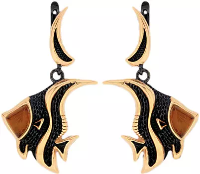 Серьги Балтийское золото 72161098-bz