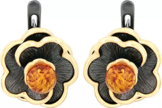 Серьги Балтийское золото 72161310-bz