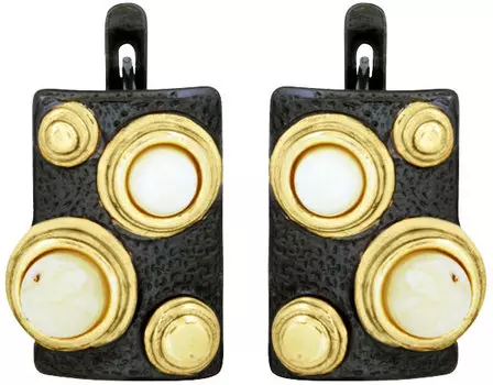 Серьги Балтийское золото 72171076-bz