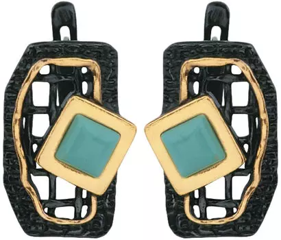 Серьги Балтийское золото 72751026-bz