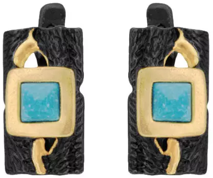 Серьги Балтийское золото 72751062-bz