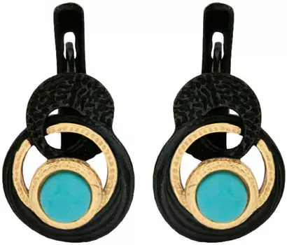 Серьги Балтийское золото 72751075-bz