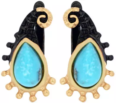 Серьги Балтийское золото 72751099-bz