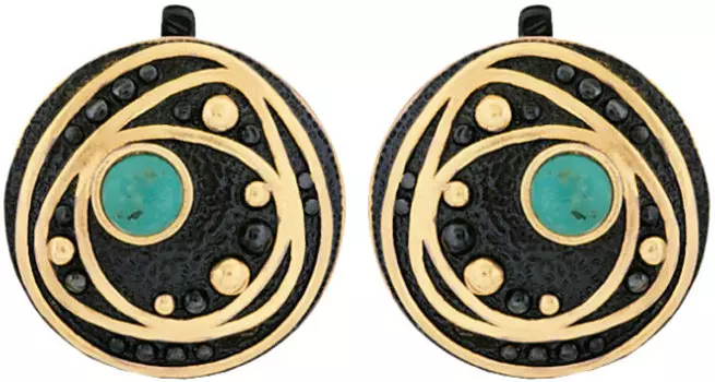 Серьги Балтийское золото 72751335-bz