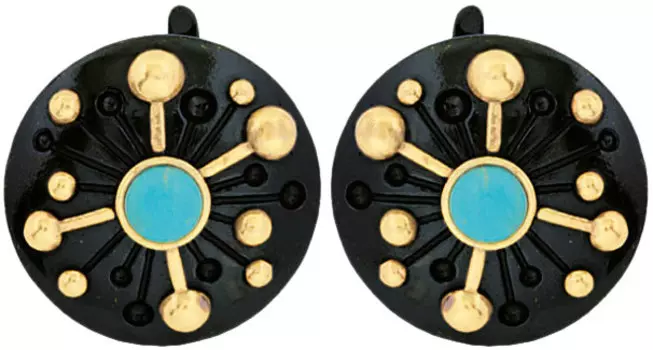 Серьги Балтийское золото 72751337-bz