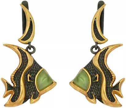 Серьги Балтийское золото 72801098-bz