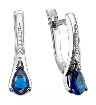 Серьги Diamond Union 5-3621-106-2B-Sap