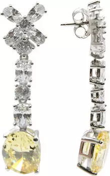 Серьги Element47 by JV SET-1105ED