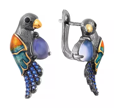 Серьги Element47 by JV YE01617