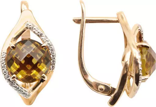 Серьги Гранат 21801355-g