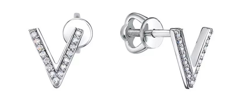 Серьги Империал S01424/Pt-420