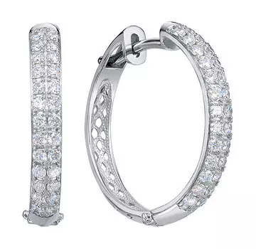 Серьги Империал S0969/Pt-420