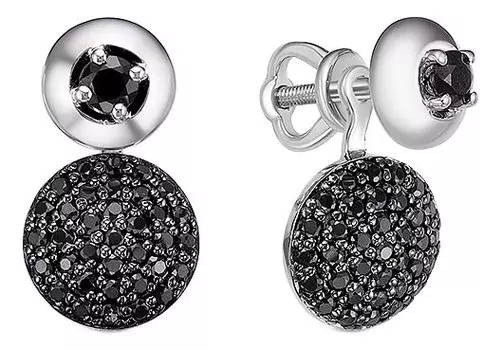 Серьги Империал S1016JU/Ag-607/1