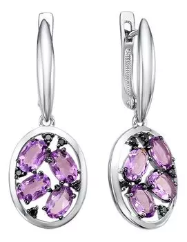 Серьги Империал S1034JU/Ag-607/1/14