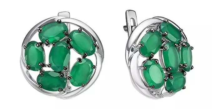 Серьги Империал S1035JU/Ag-607/10